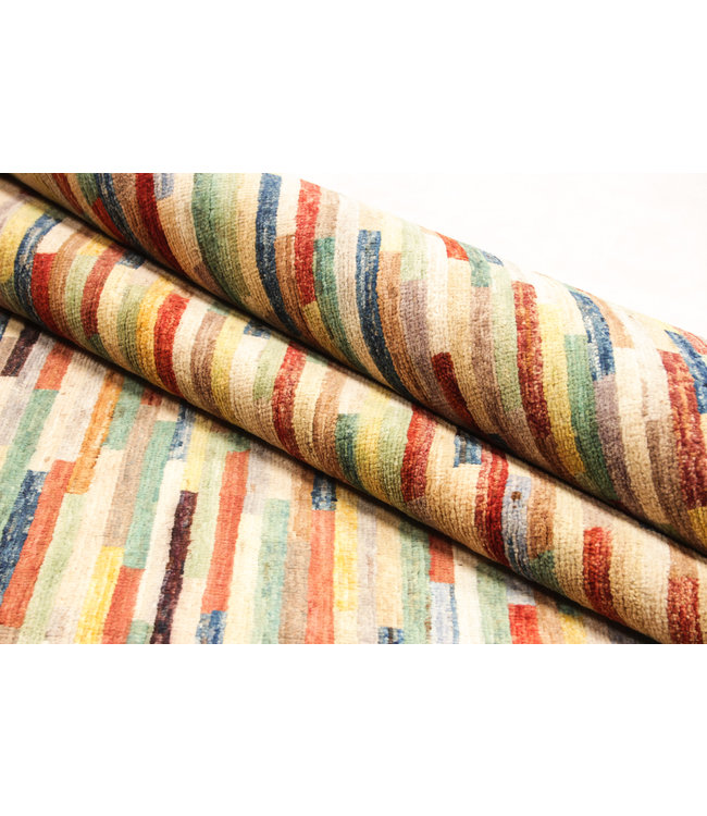 Handgeknoopt Modern  tapijt 247x196 cm  oosters kleed vloerkleed