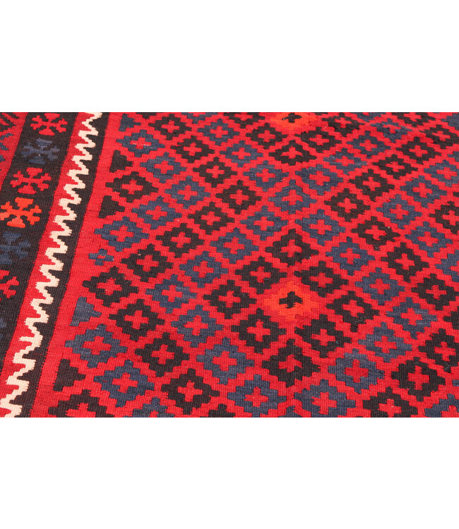 exclusive  Vloerkleed Tapijt Kelim 223x135 cm Kleed Hand Geweven Kilim