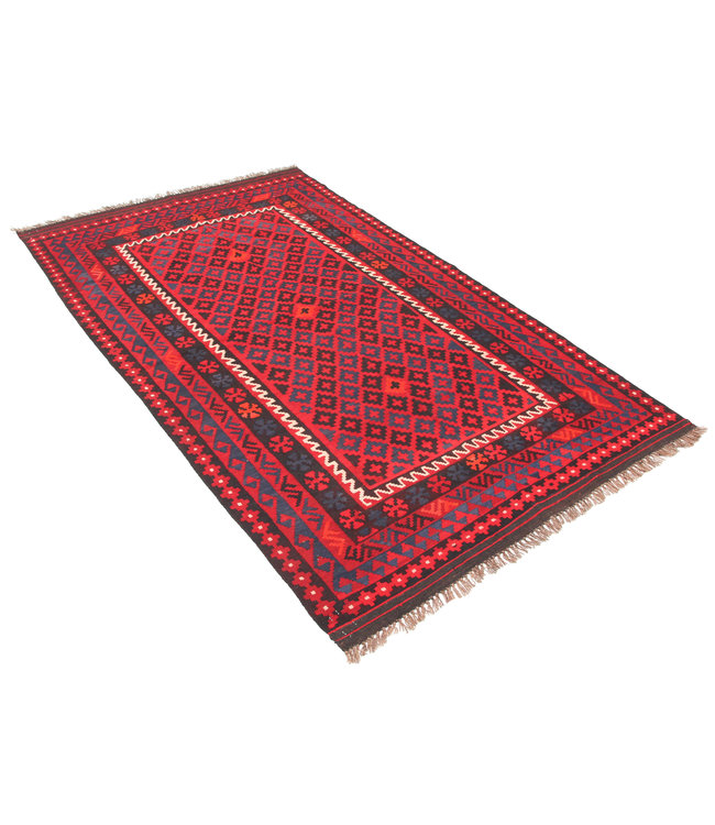exclusive  Vloerkleed Tapijt Kelim 223x135 cm Kleed Hand Geweven Kilim