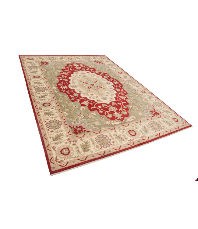 original ziegler  farahan hand geknoopt tapijt 363x271 cm