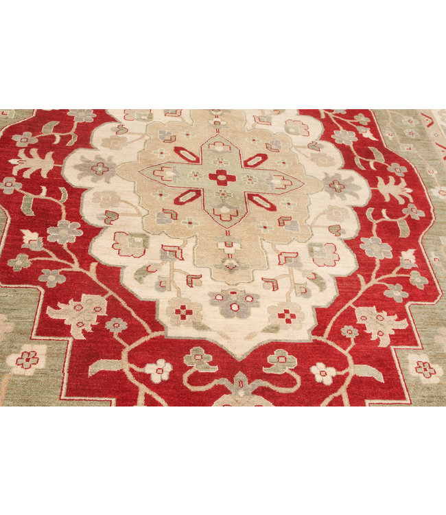 original ziegler  farahan hand geknoopt tapijt 363x271 cm