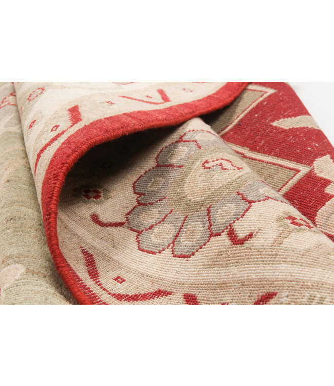 Hand knotted 11'9x8'8 ziegler rug  Heriz Wool Rug 363x271 cm  serapi Carpet