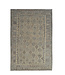 9'61x6'66 Sheep Wool Handwoven Natural Gray color Afghan kilim Area Rug Carpet