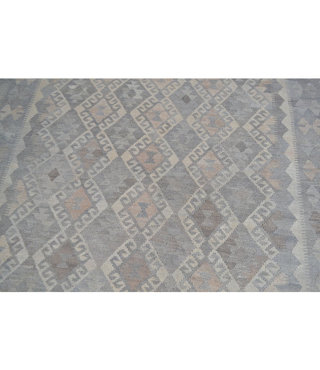 Grau natürlich kelim teppich 293x203 cm afghan kilim teppich