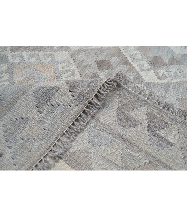 Grau natürlich kelim teppich 293x203 cm afghan kilim teppich