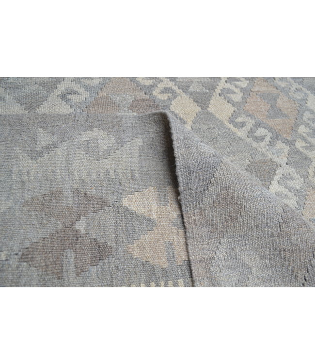 Grau natürlich kelim teppich 293x203 cm afghan kilim teppich