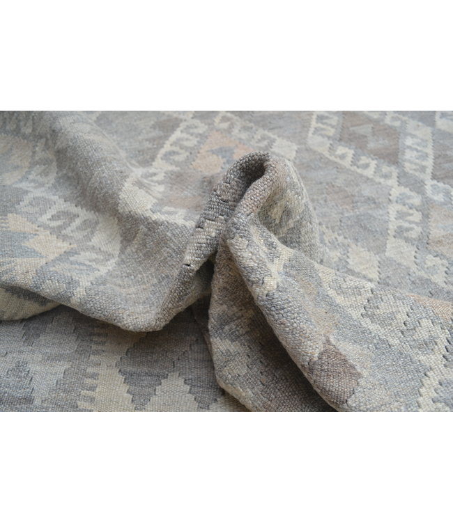 Grau natürlich kelim teppich 293x203 cm afghan kilim teppich