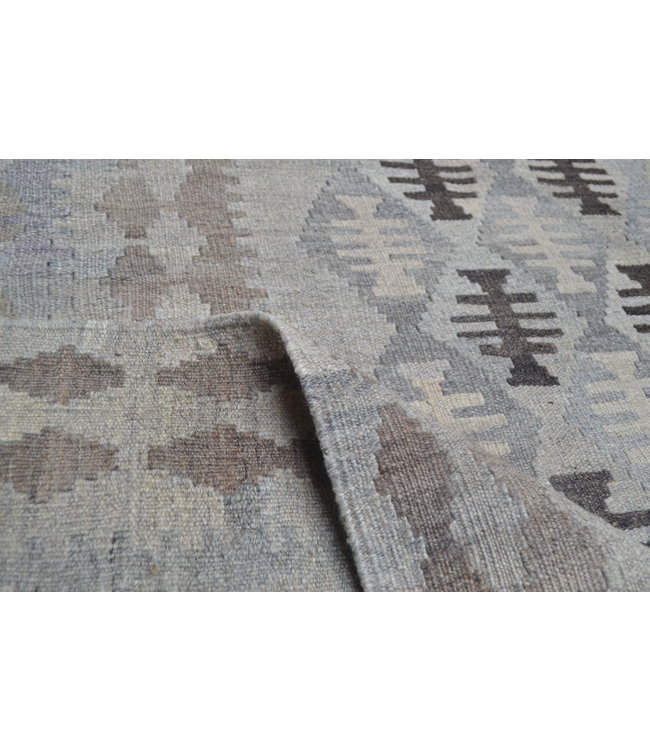 Grau natürlich kelim teppich 297x206 cm afghan kilim teppich