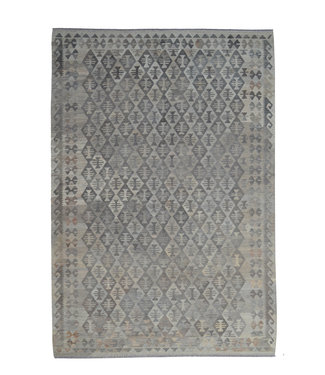 Grau natürlich kelim teppich 304x206 cm afghan kilim teppich