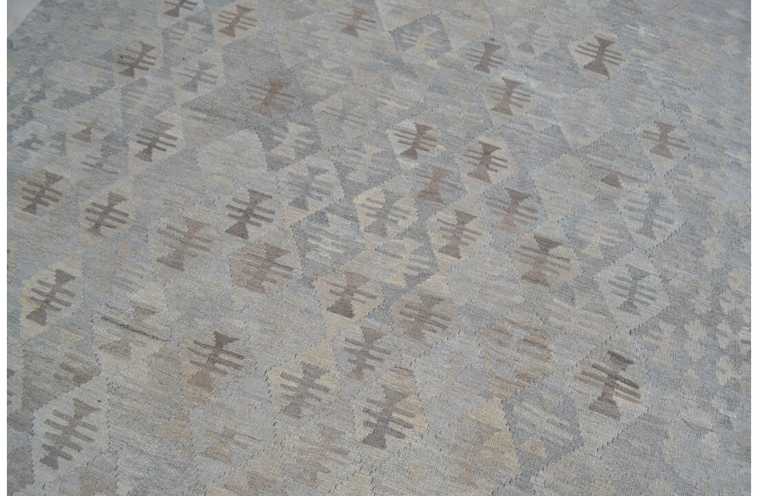 Grau natürlich kelim teppich 297x212 cm afghan kilim teppich