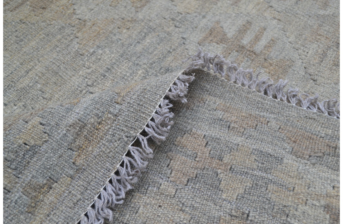 Grau natürlich kelim teppich 297x212 cm afghan kilim teppich