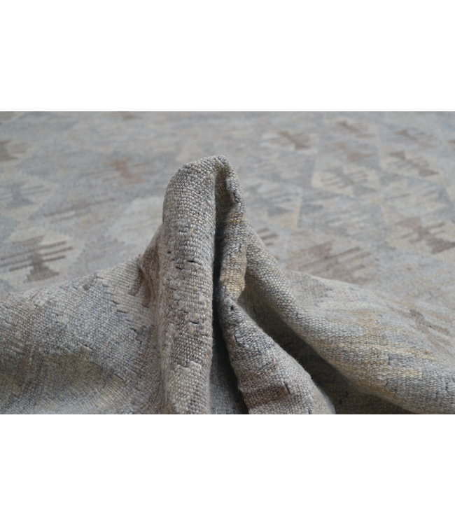 Grau natürlich kelim teppich 297x212 cm afghan kilim teppich