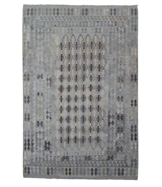 Grau natürlich kelim teppich 300x208 cm afghan kilim teppich