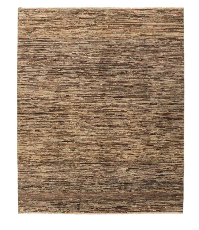 Hand knotted 7'8x6'5 ft Modern Art Ghazny Wool Rug 240x199 cm  Abstract Carpet