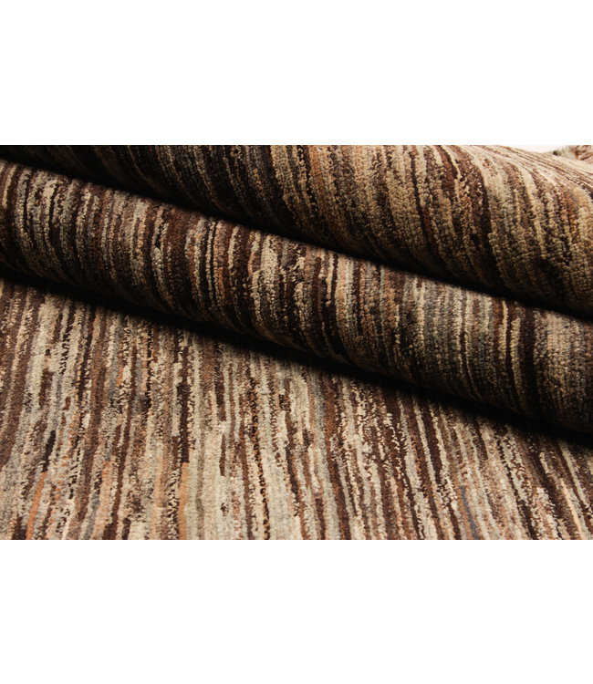 Hand knotted 7'8x6'5 ft Modern Art Ghazny Wool Rug 240x199 cm  Abstract Carpet