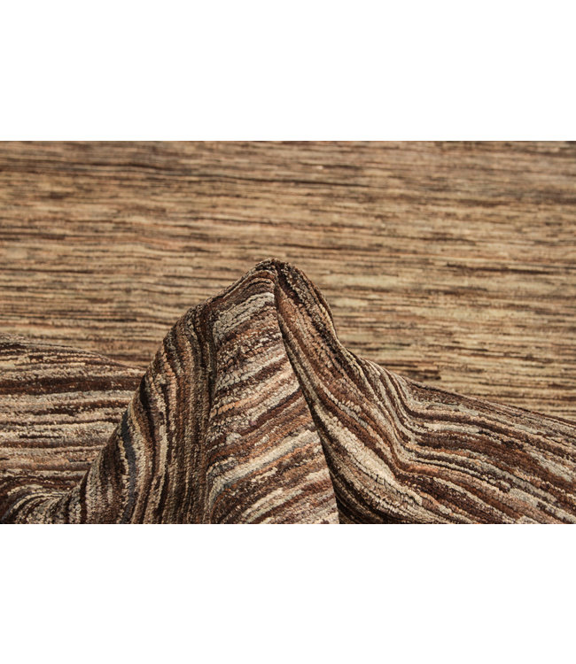 Hand knotted 7'8x6'5 ft Modern Art Ghazny Wool Rug 240x199 cm  Abstract Carpet