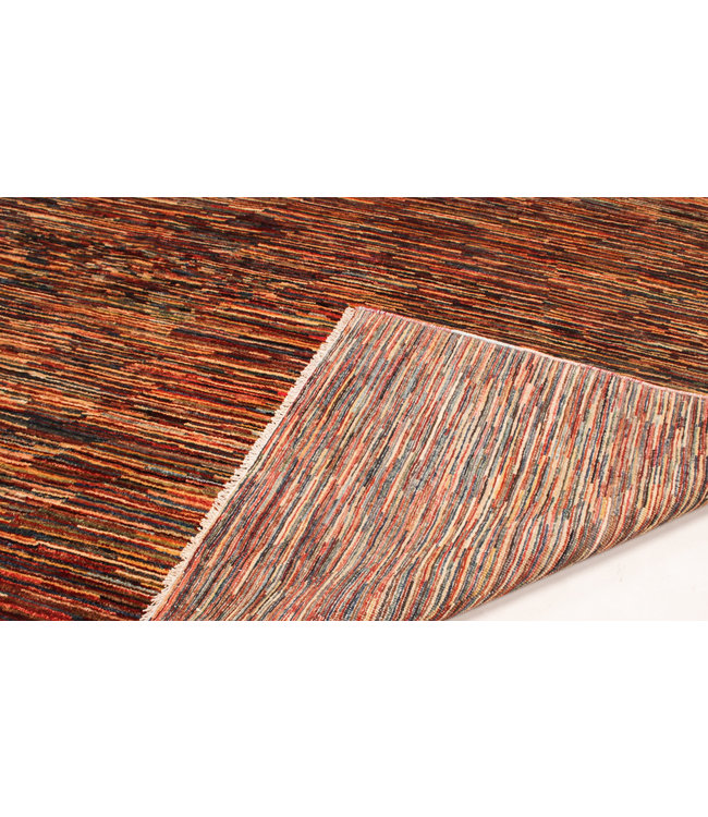 Handgeknoopt Modern Art tapijt 241x196 cm  oosters kleed vloerkleed