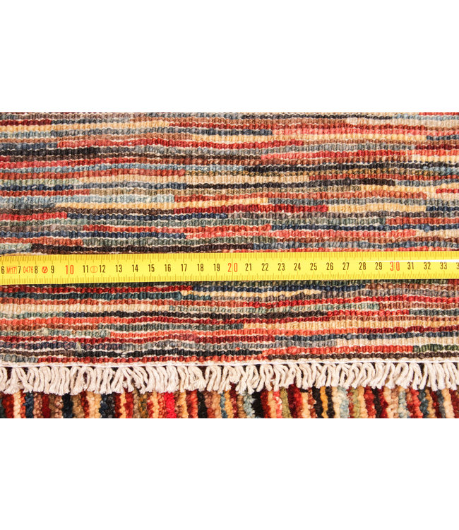 Handgeknoopt Modern Art tapijt 241x196 cm  oosters kleed vloerkleed