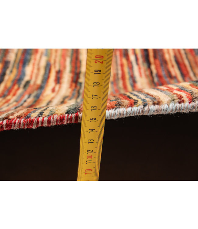 Handgeknüpft Modern Art 241x196 cm Abstrakt Wolle Teppich