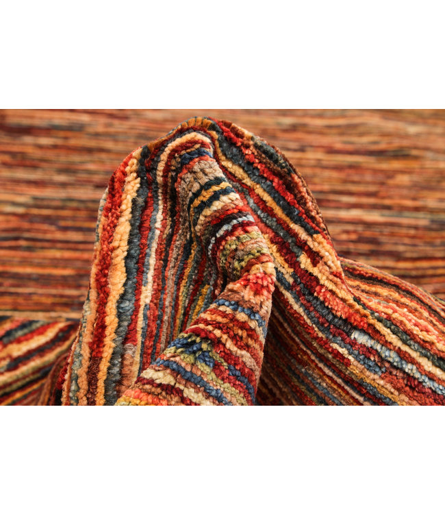 Handgeknüpft Modern Art 241x196 cm Abstrakt Wolle Teppich