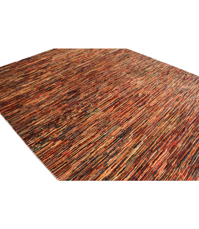 Handgeknoopt Modern Art tapijt 241x196 cm  oosters kleed vloerkleed