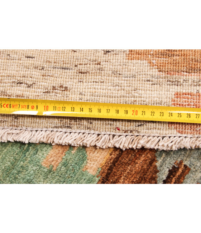 Hand knotted 8'1x6'4 Modern Art Deco Sheep Wool Rug 247x198 cm Area Rug Carpet