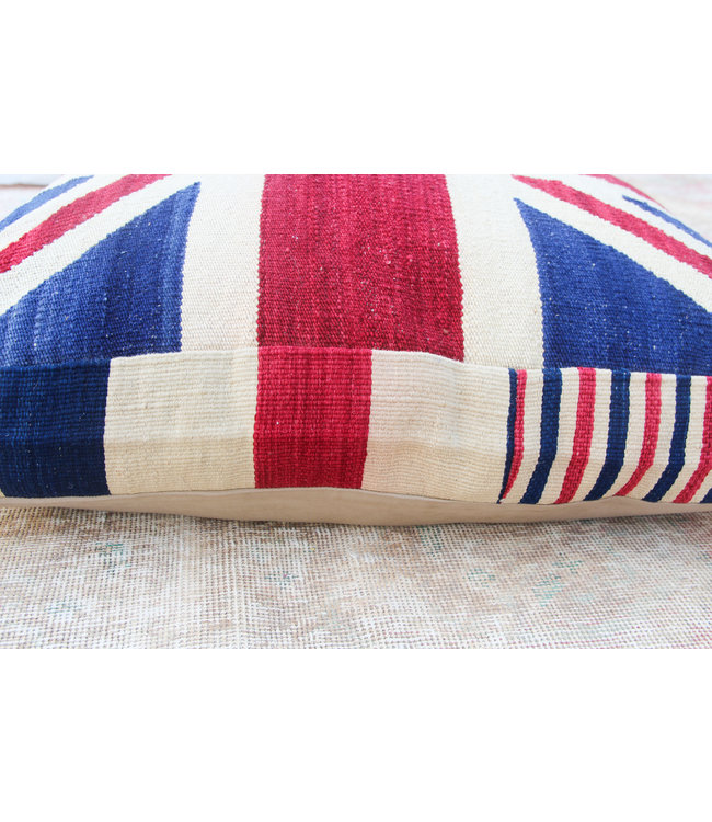 70x70 x 15 cm poef vloerkussens Ottoman vintage kelim