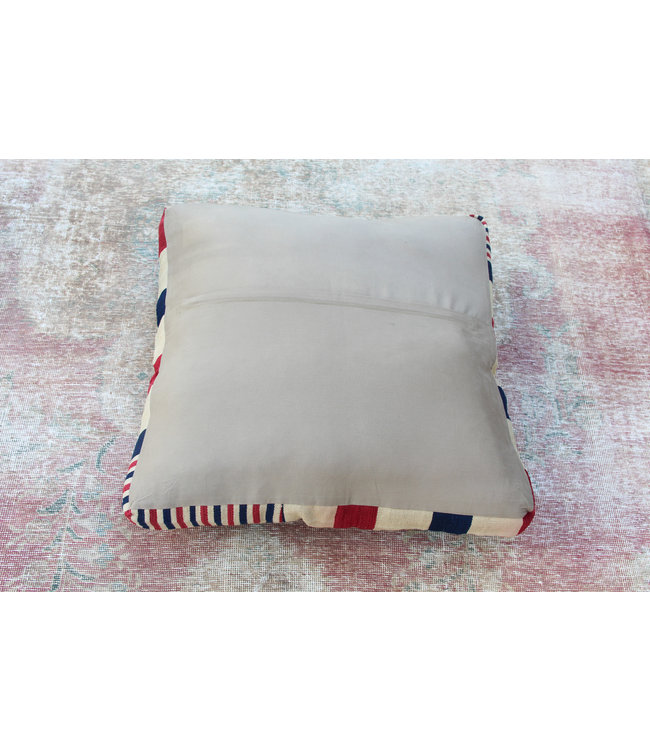 70x70 x 15 cm poef vloerkussens Ottoman vintage kelim