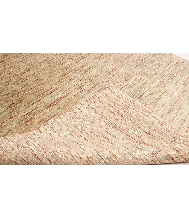 Handgeknüpft Modern Art 251x203 cm Abstrakt Wolle Teppich