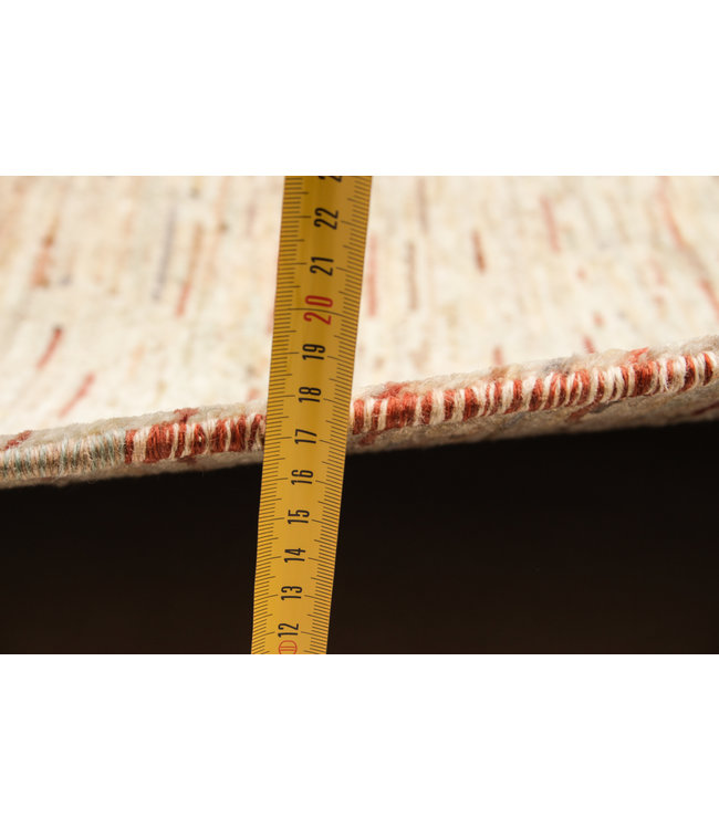 Hand knotted 8'2x6'6 ft Modern Art Sheep Wool Rug 251x203 cm Area rug Carpet