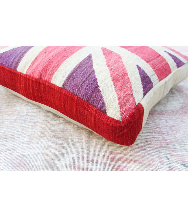 70x70 x 15 cm Handmade pouf Floor cushion kelim kilim Ottoman footstool Vintage