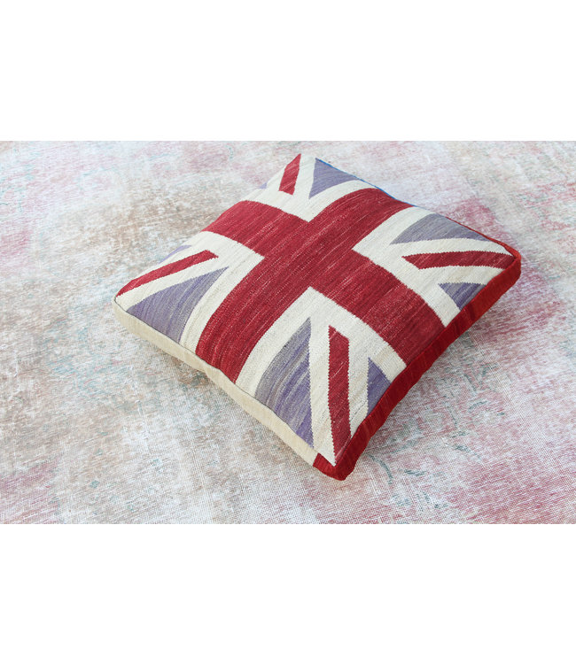 70x70 x 15 cm Handmade pouf Floor cushion kelim kilim Ottoman footstool Vintage