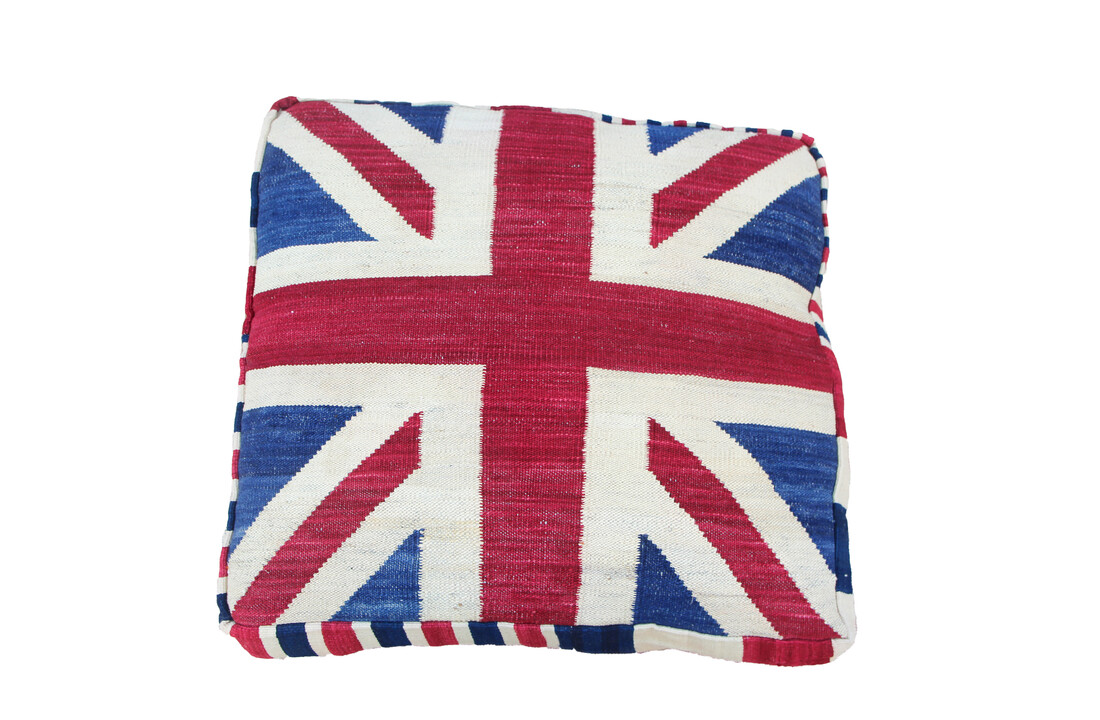 70x70 x 15 cm poef vinatge kissens pouf