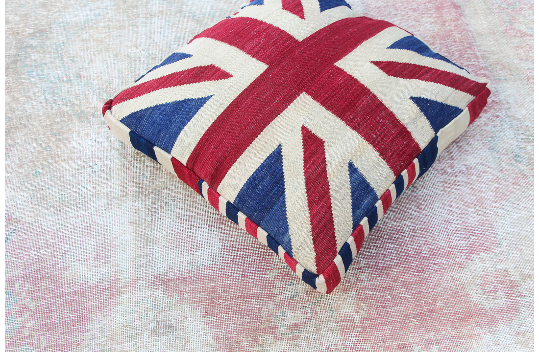 70x70 x 15 cm poef vinatge kissens pouf