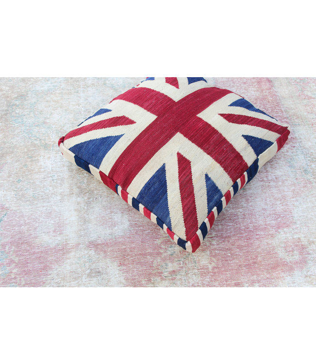 70x70 x 15 cm poef vinatge kissens pouf