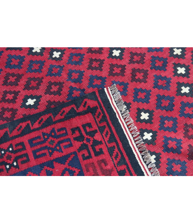 17'01x8'60 Sheep Wool Handwoven Multicolor Traditional Afghan kilim Area Rug