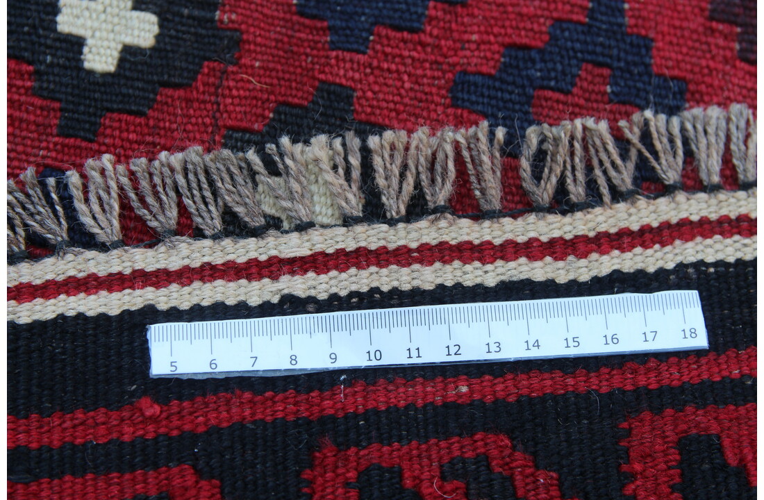 exclusive Vloerkleed Tapijt Kelim 520x262 cm Kleed Hand Geweven Kilim