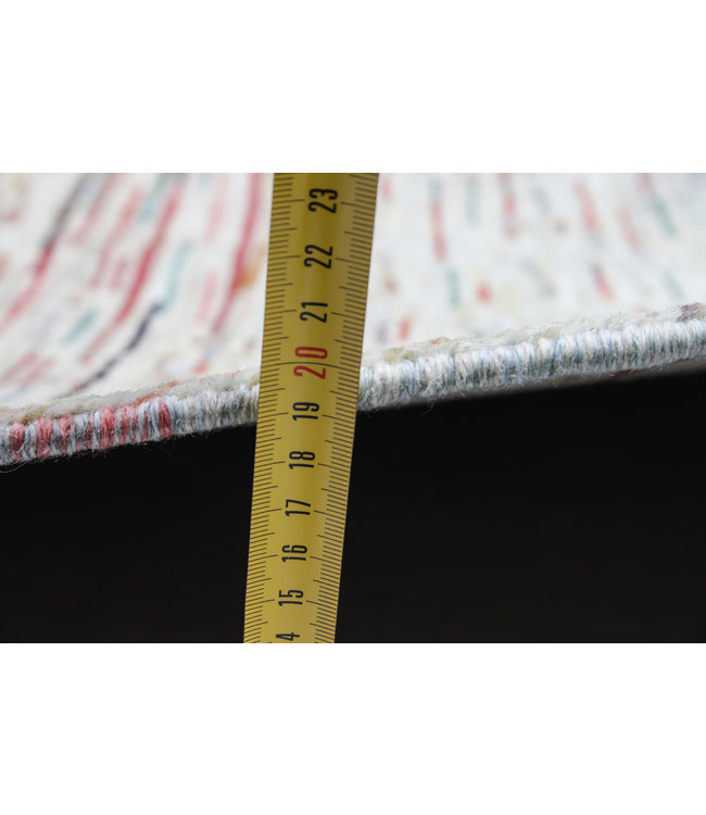 Handgeknüpft Modern Art 252x200 cm Abstrakt Wolle Teppich