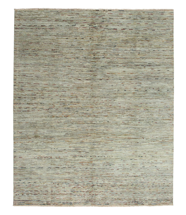 Handgeknüpft Modern Art 252x204 cm Abstrakt Wolle Teppich