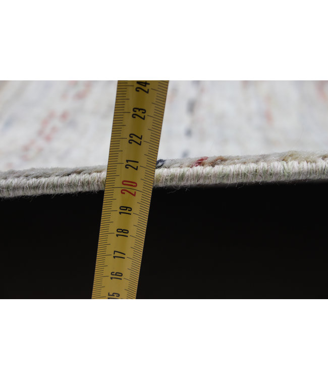 Hand knotted 8'2x6'6 ft Modern Art Sheep Wool Rug 252x204 cm Area rug Carpet