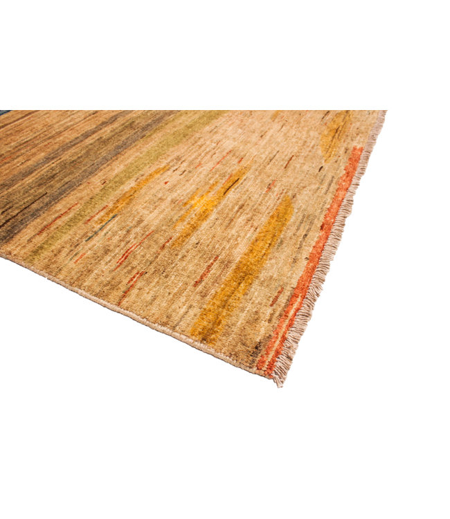 Handgeknoopt Modern Art tapijt 256x183 cm  oosters kleed vloerkleed