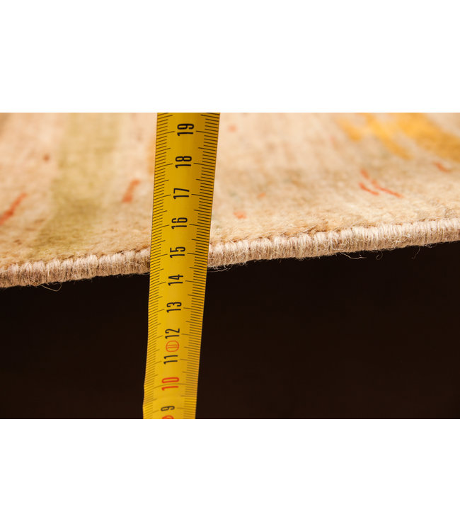 Handgeknoopt Modern Art tapijt 256x183 cm  oosters kleed vloerkleed