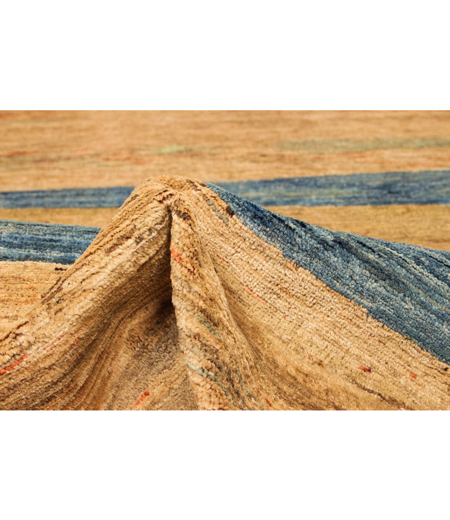 Hand knotted 8'3x6'0 ft Modern Art Sheep Wool Rug 256x183 cm Area rug Carpet