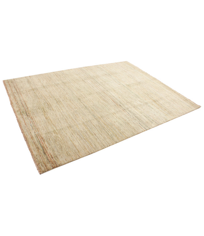 Hand knotted 8'4x6'3 ft Modern Art Sheep Wool Rug 257x193 cm Area rug Carpet