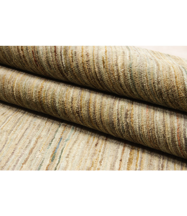 Hand knotted 8'4x6'3 ft Modern Art Sheep Wool Rug 257x193 cm Area rug Carpet