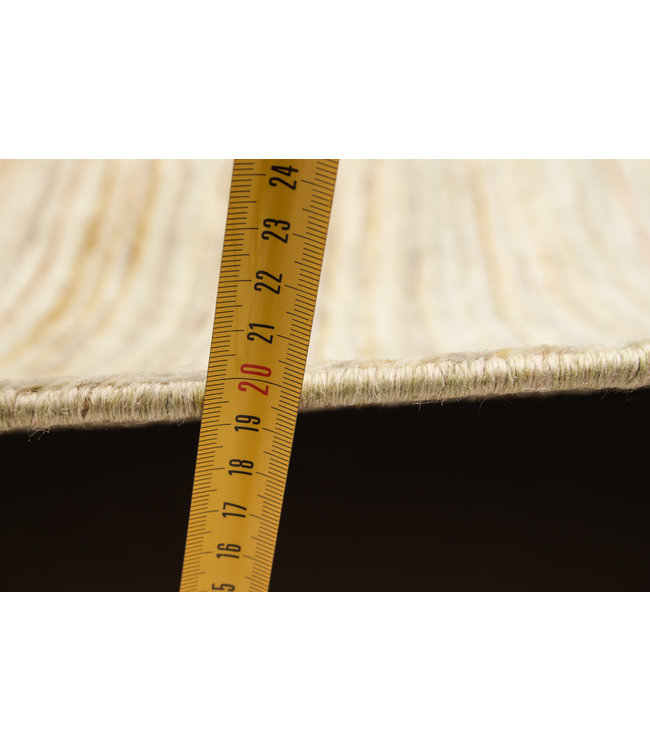 Handgeknüpft Modern Art 257x193 cm Abstrakt Wolle Teppich