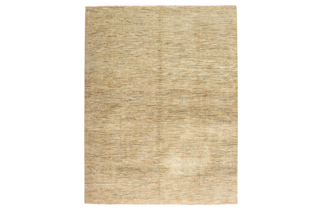 Handgeknoopt Modern Stribe Art tapijt 253x193 cm oosters kleed vloerkleed