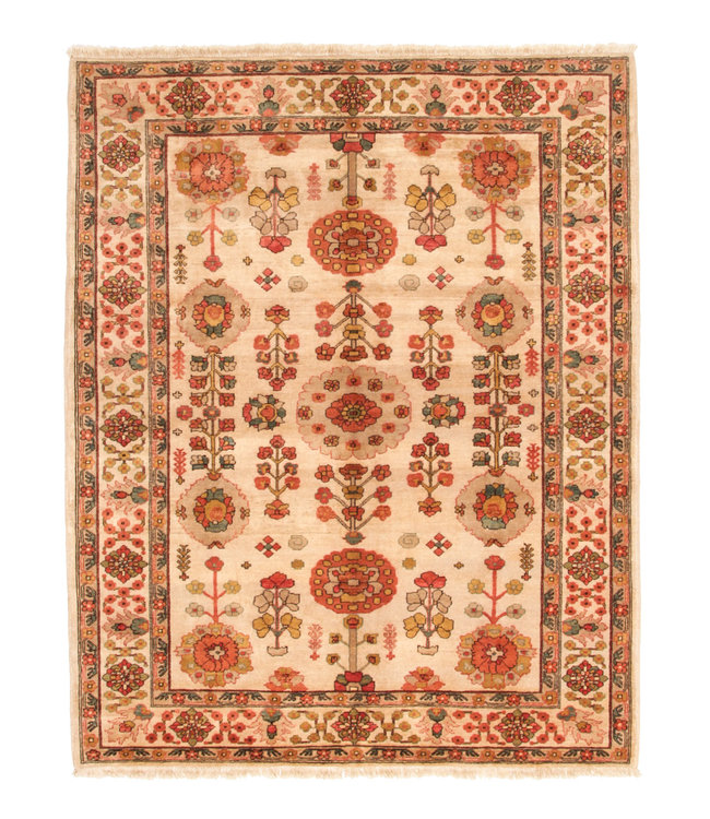 Hand knotted 8'3x6'8 ft ziegler rug Sheep Wool 255x208 cm Area Rug Carpet