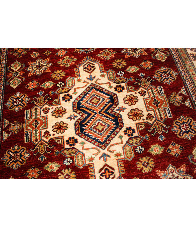 super fijn oriental kazak vloerkleed 241x174 cm