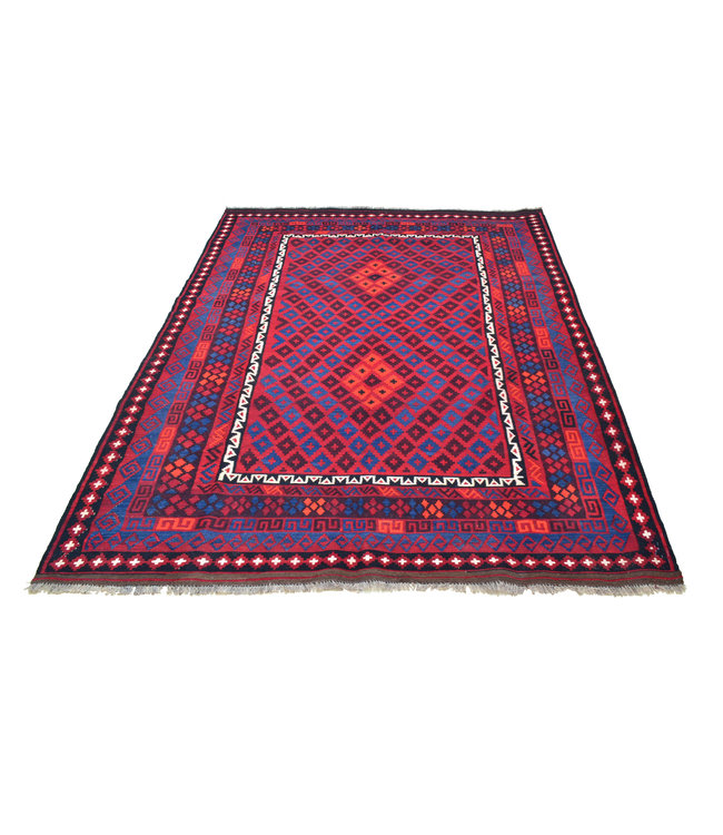 11'75x8'46 Hand Woven Afghan Wool Kilim Area Rug